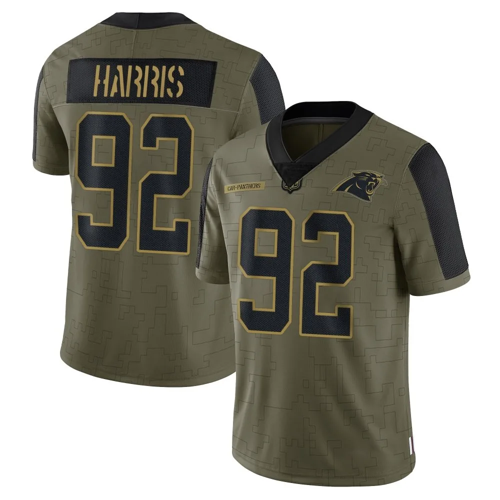 Youth Carolina Panthers Jonathan Harris Nike 2021 Salute To Service Limited Olive Jersey Youth Carolina Panthers Jonathan Harris Nike 2021 Salute To Service Limited Olive Jersey