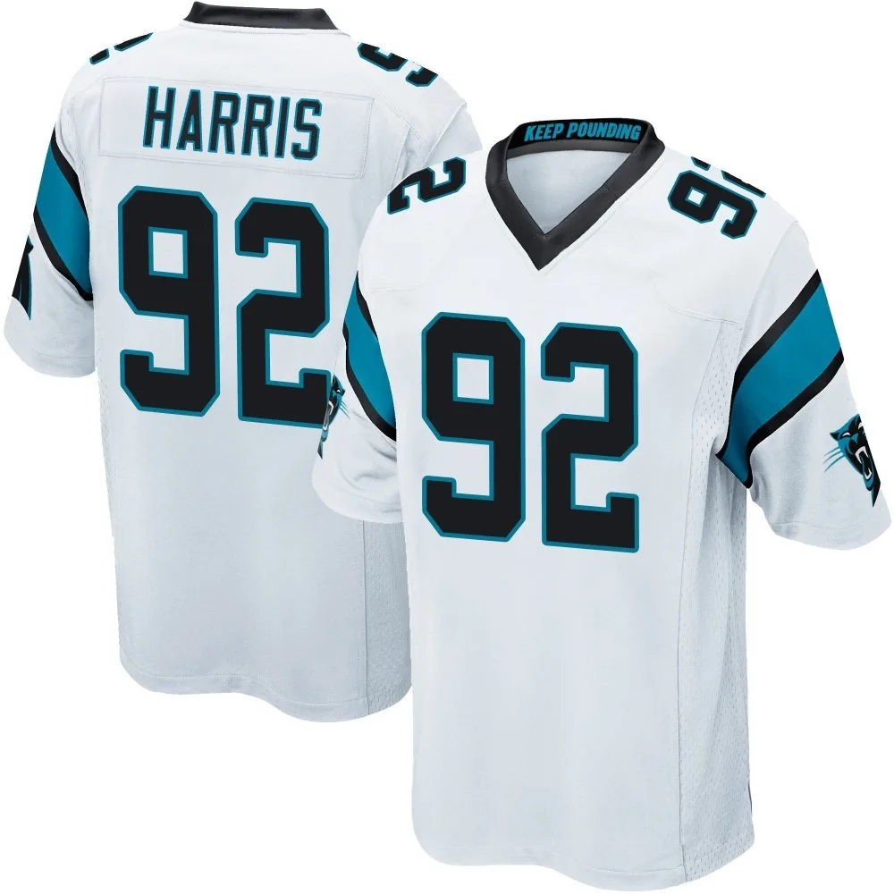 Youth Carolina Panthers Jonathan Harris Nike Game White Jersey Youth Carolina Panthers Jonathan Harris Nike Game White Jersey
