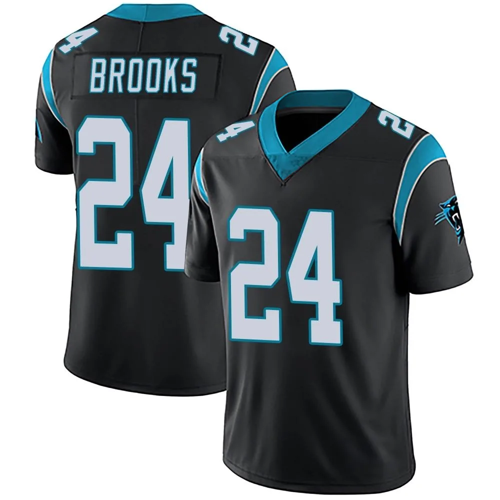 Men's Carolina Panthers Jonathon Brooks Nike Team Color Vapor Untouchable Limited Black Jersey Men's Carolina Panthers Jonathon Brooks Nike Team Color Vapor Untouchable Limited Black Jersey