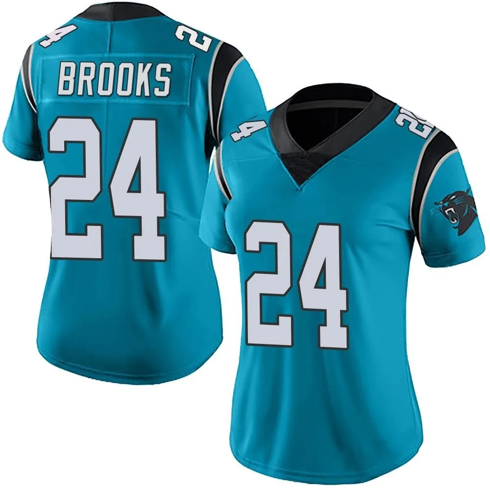 Women's Carolina Panthers Jonathon Brooks Nike Alternate Vapor Untouchable Limited Blue Jersey Women's Carolina Panthers Jonathon Brooks Nike Alternate Vapor Untouchable Limited Blue Jersey