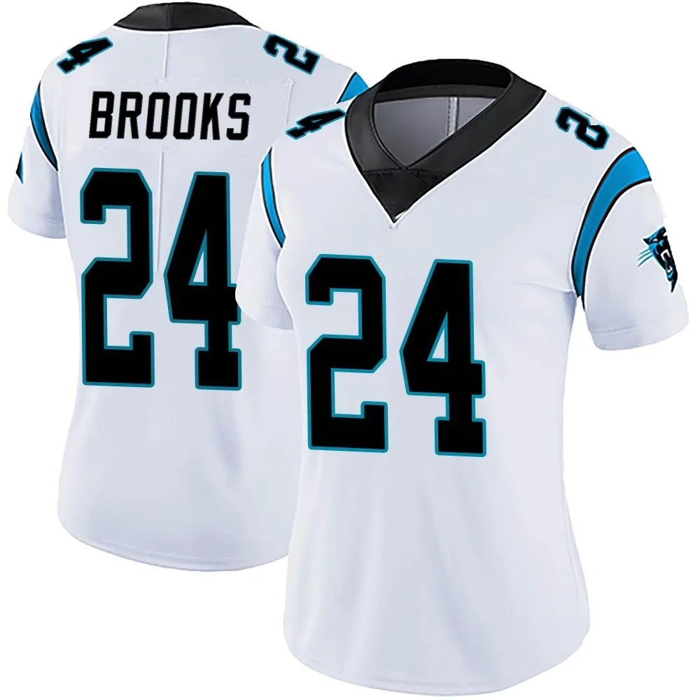 Women's Carolina Panthers Jonathon Brooks Nike Vapor Untouchable Limited White Jersey Women's Carolina Panthers Jonathon Brooks Nike Vapor Untouchable Limited White Jersey