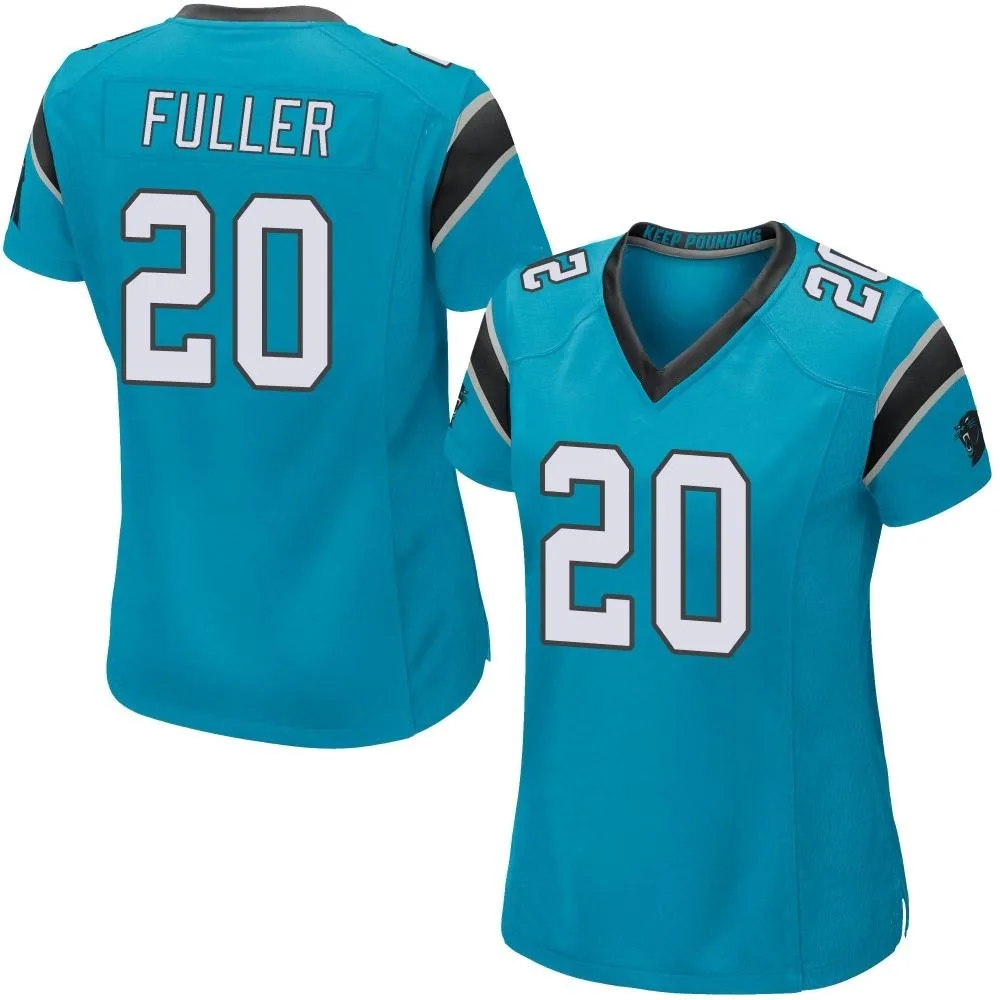 Women's Carolina Panthers Jordan Fuller Nike Alternate Game Blue Jersey Women's Carolina Panthers Jordan Fuller Nike Alternate Game Blue Jersey