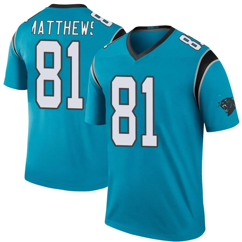 Youth Carolina Panthers Jordan Matthews Nike Color Rush Legend Blue Jersey Youth Carolina Panthers Jordan Matthews Nike Color Rush Legend Blue Jersey