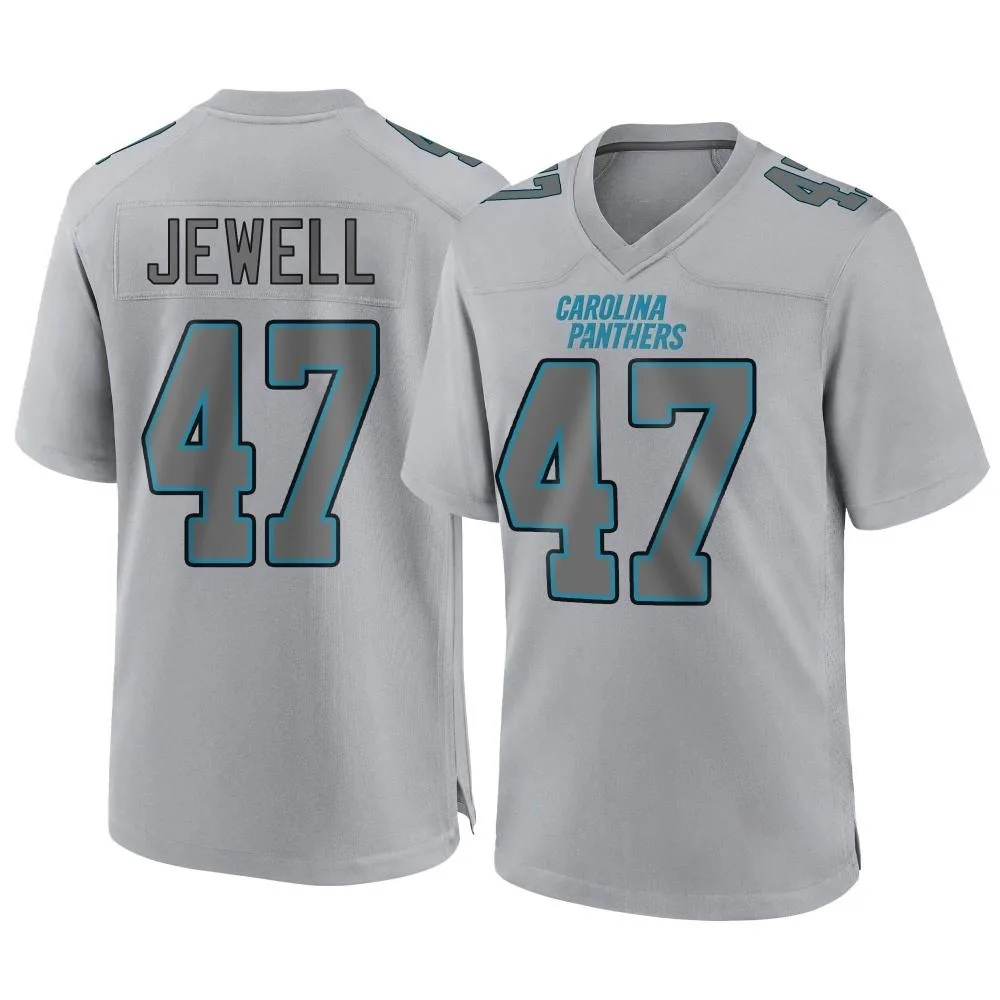 Men's Carolina Panthers Josey Jewell Nike Atmosphere Fashion Game Gray Jersey Men's Carolina Panthers Josey Jewell Nike Atmosphere Fashion Game Gray Jersey