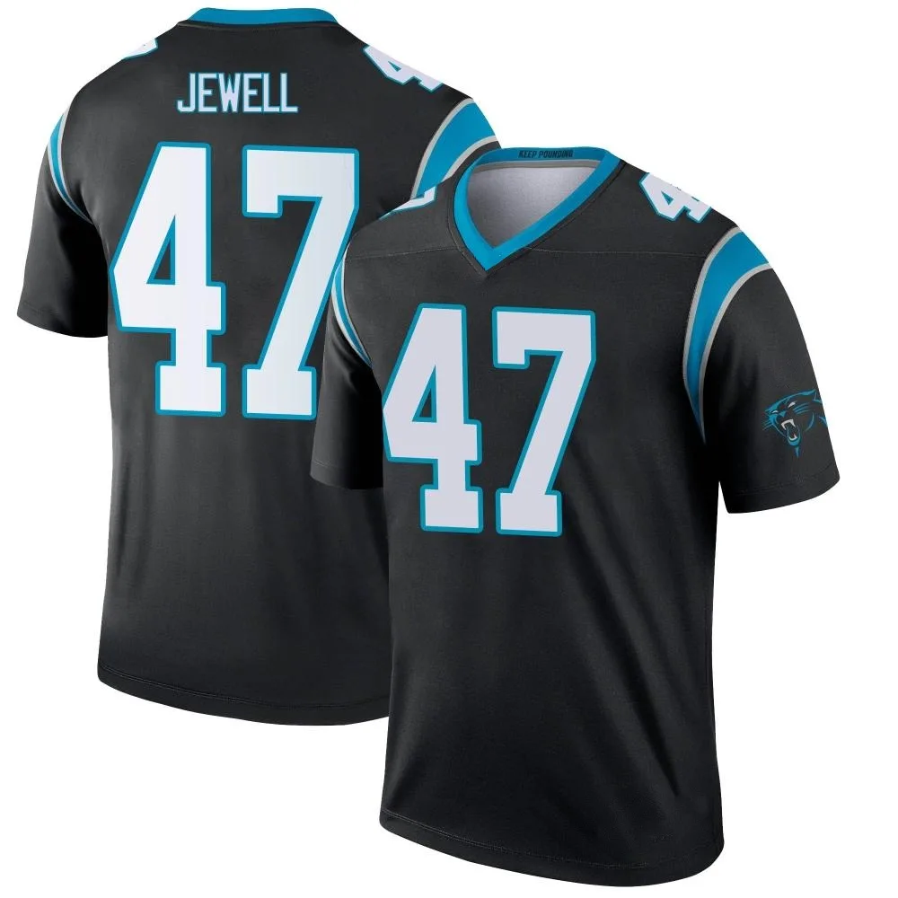 Men's Carolina Panthers Josey Jewell Nike Legend Black Jersey Men's Carolina Panthers Josey Jewell Nike Legend Black Jersey