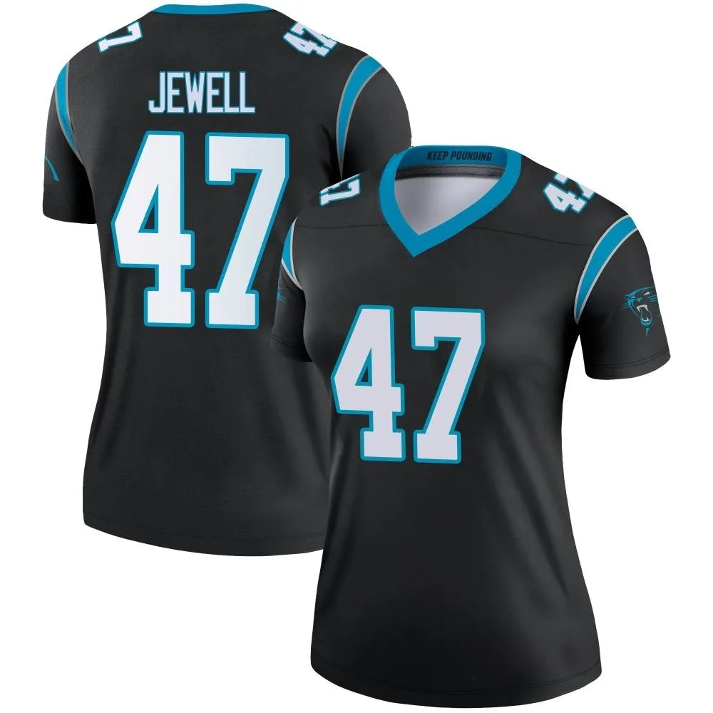 Women's Carolina Panthers Josey Jewell Nike Legend Black Jersey Women's Carolina Panthers Josey Jewell Nike Legend Black Jersey