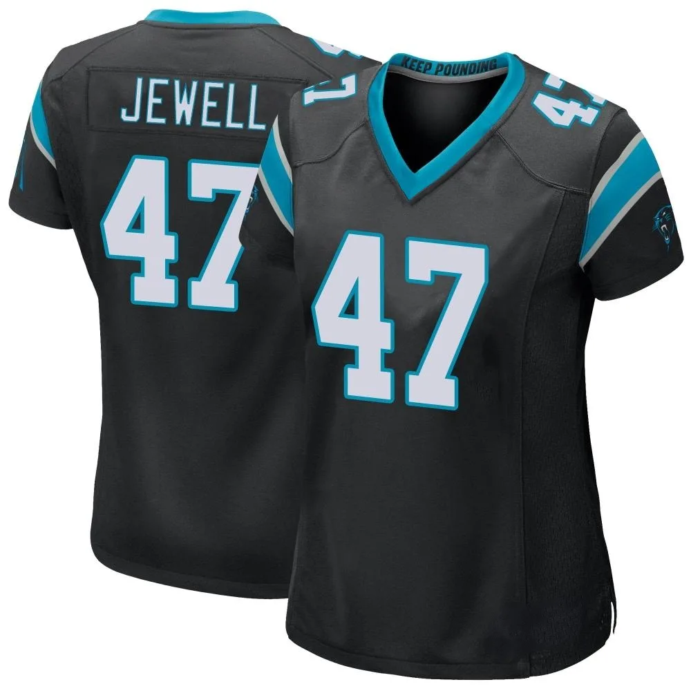 Women's Carolina Panthers Josey Jewell Nike Team Color Game Black Jersey Women's Carolina Panthers Josey Jewell Nike Team Color Game Black Jersey