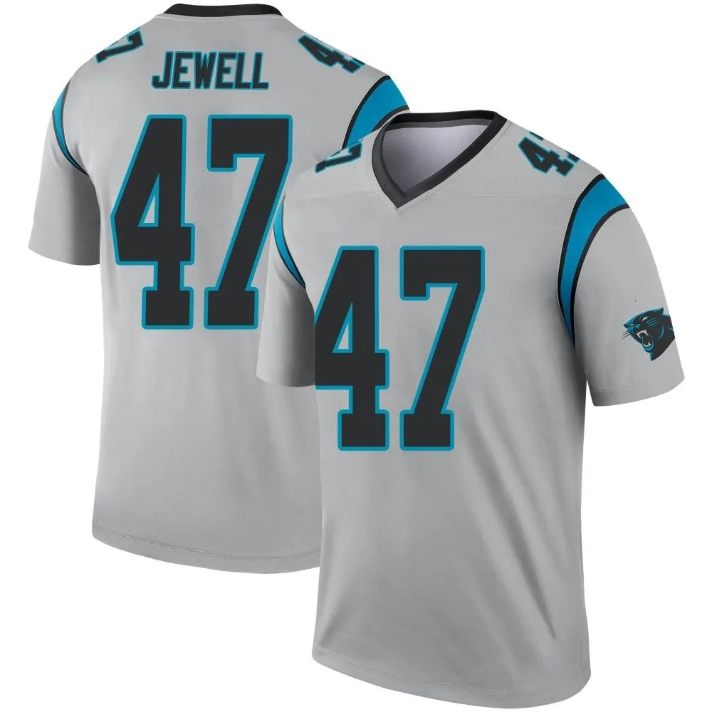 Youth Carolina Panthers Josey Jewell Nike Inverted Silver Legend Jersey Youth Carolina Panthers Josey Jewell Nike Inverted Silver Legend Jersey