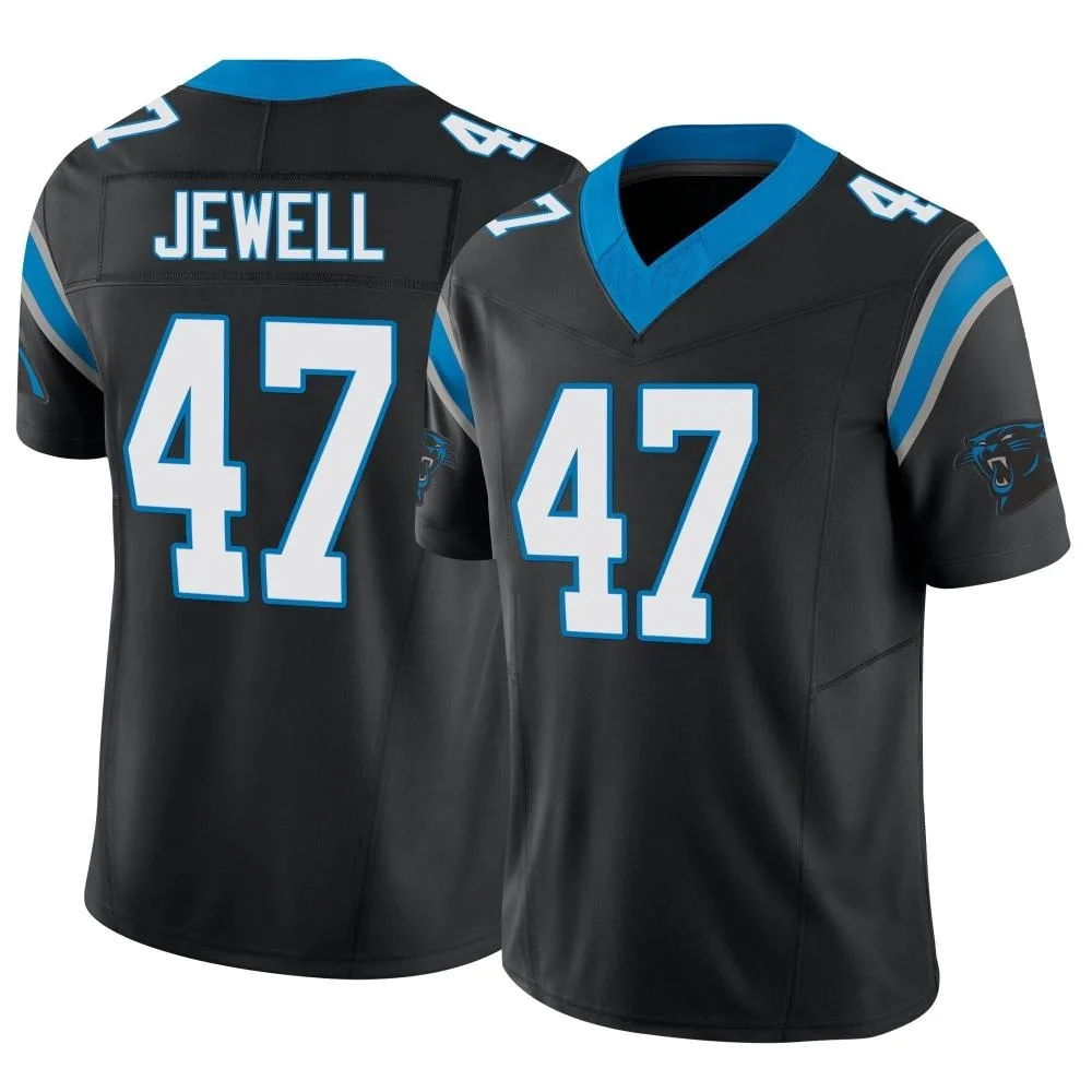 Youth Carolina Panthers Josey Jewell Nike Vapor F.U.S.E. Limited Black Jersey Youth Carolina Panthers Josey Jewell Nike Vapor F.U.S.E. Limited Black Jersey