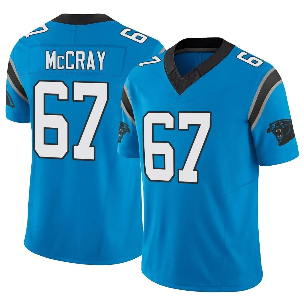 Men's Carolina Panthers Justin Mccray Nike Vapor F.U.S.E. Limited Blue Jersey Men's Carolina Panthers Justin Mccray Nike Vapor F.U.S.E. Limited Blue Jersey