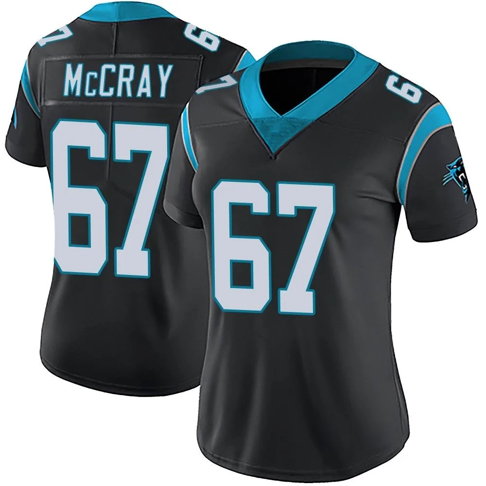Women's Carolina Panthers Justin Mccray Nike Team Color Vapor Untouchable Limited Black Jersey Women's Carolina Panthers Justin Mccray Nike Team Color Vapor Untouchable Limited Black Jersey