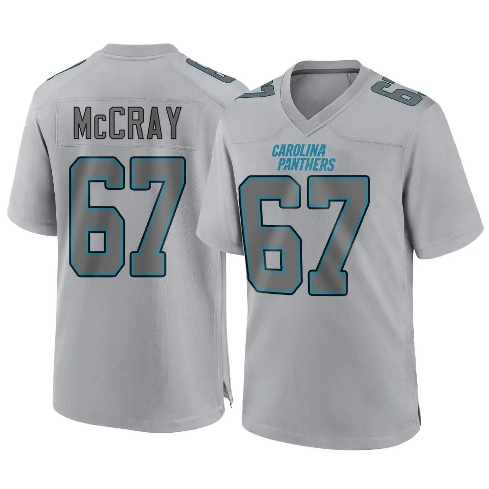 Youth Carolina Panthers Justin Mccray Nike Atmosphere Fashion Game Gray Jersey Youth Carolina Panthers Justin Mccray Nike Atmosphere Fashion Game Gray Jersey
