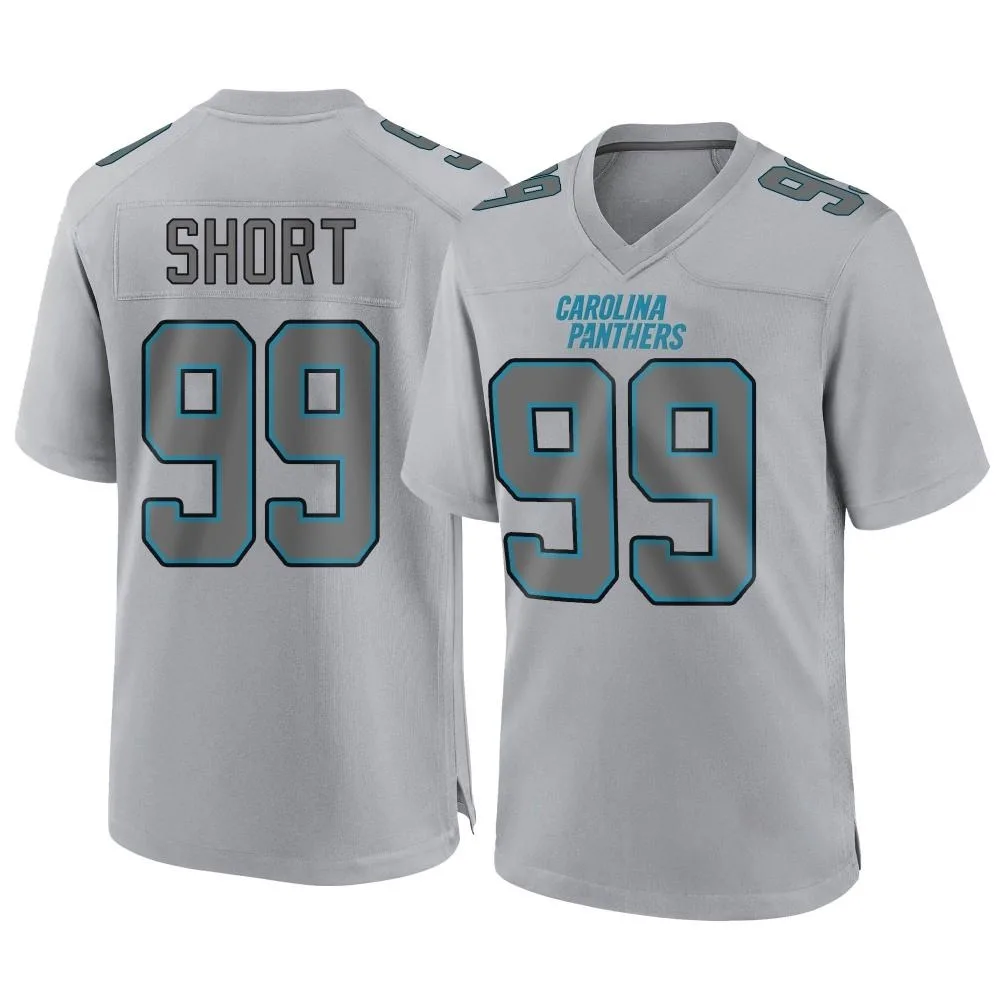 Men's Carolina Panthers Kawann Short Nike Atmosphere Fashion Game Gray Jersey Men's Carolina Panthers Kawann Short Nike Atmosphere Fashion Game Gray Jersey