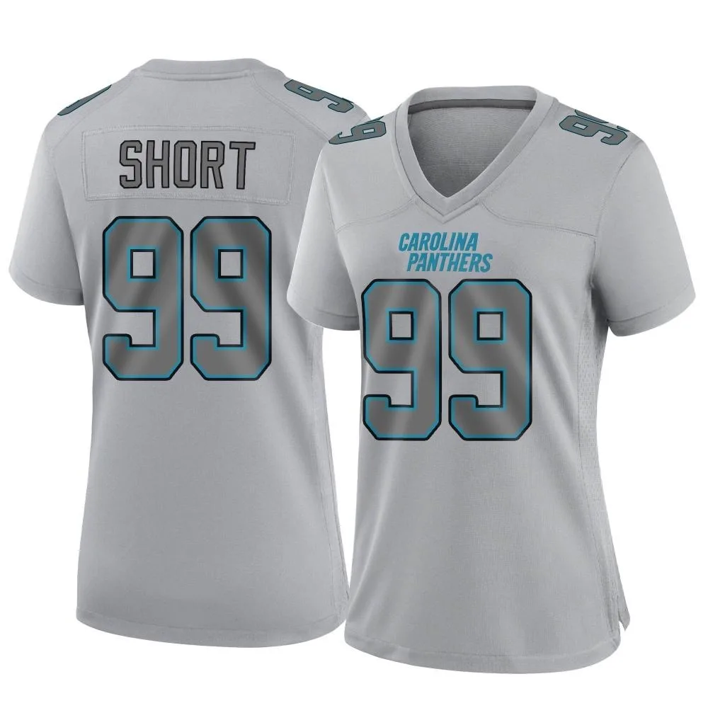 Women's Carolina Panthers Kawann Short Nike Atmosphere Fashion Game Gray Jersey Women's Carolina Panthers Kawann Short Nike Atmosphere Fashion Game Gray Jersey