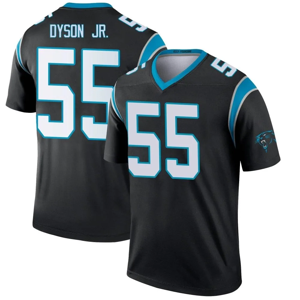 Men's Carolina Panthers Kenny Dyson Jr. Nike Legend Black Jersey Men's Carolina Panthers Kenny Dyson Jr. Nike Legend Black Jersey