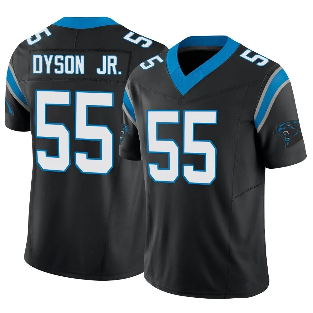Men's Carolina Panthers Kenny Dyson Jr. Nike Vapor F.U.S.E. Limited Black Jersey Men's Carolina Panthers Kenny Dyson Jr. Nike Vapor F.U.S.E. Limited Black Jersey