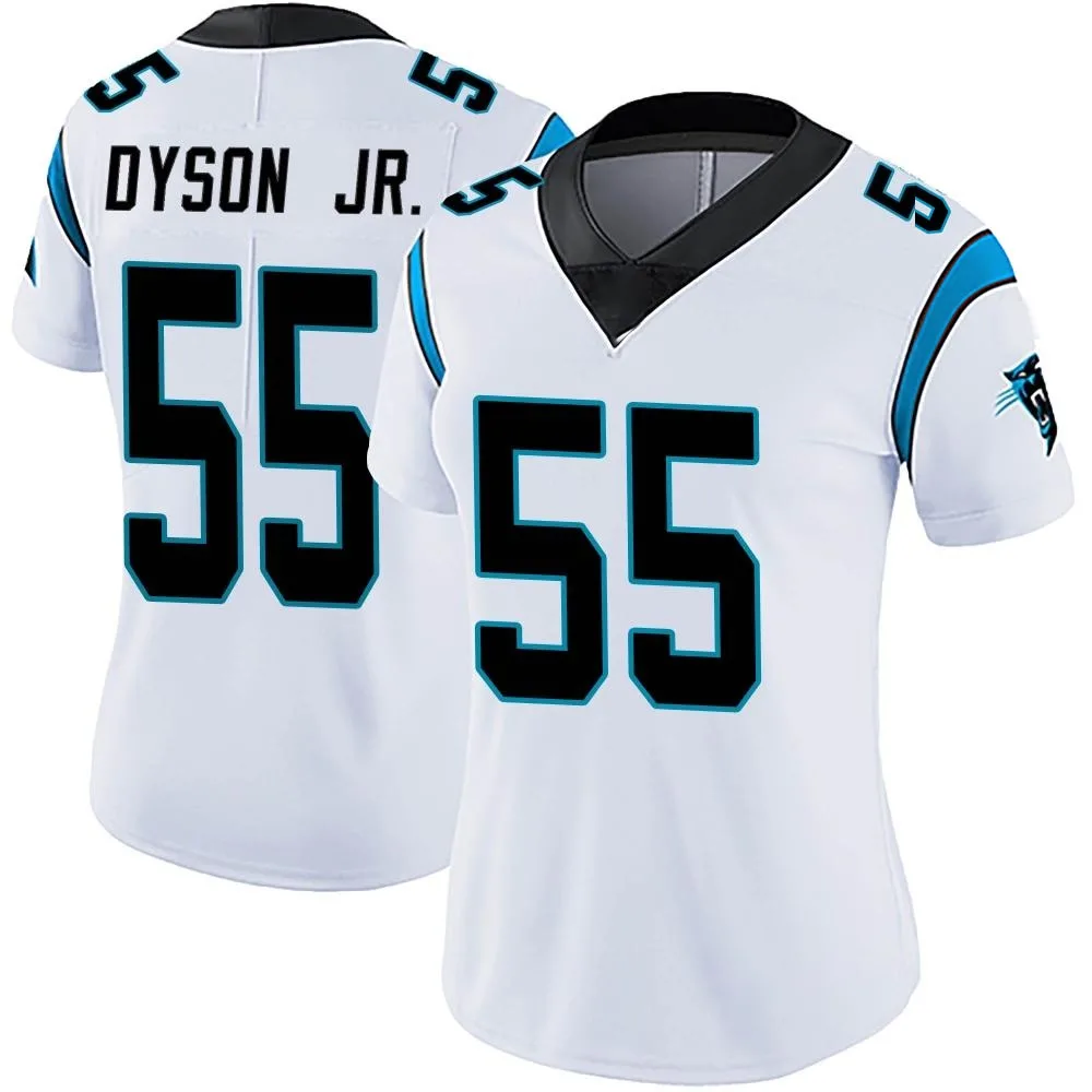 Women's Carolina Panthers Kenny Dyson Jr. Nike Vapor Untouchable Limited White Jersey Women's Carolina Panthers Kenny Dyson Jr. Nike Vapor Untouchable Limited White Jersey