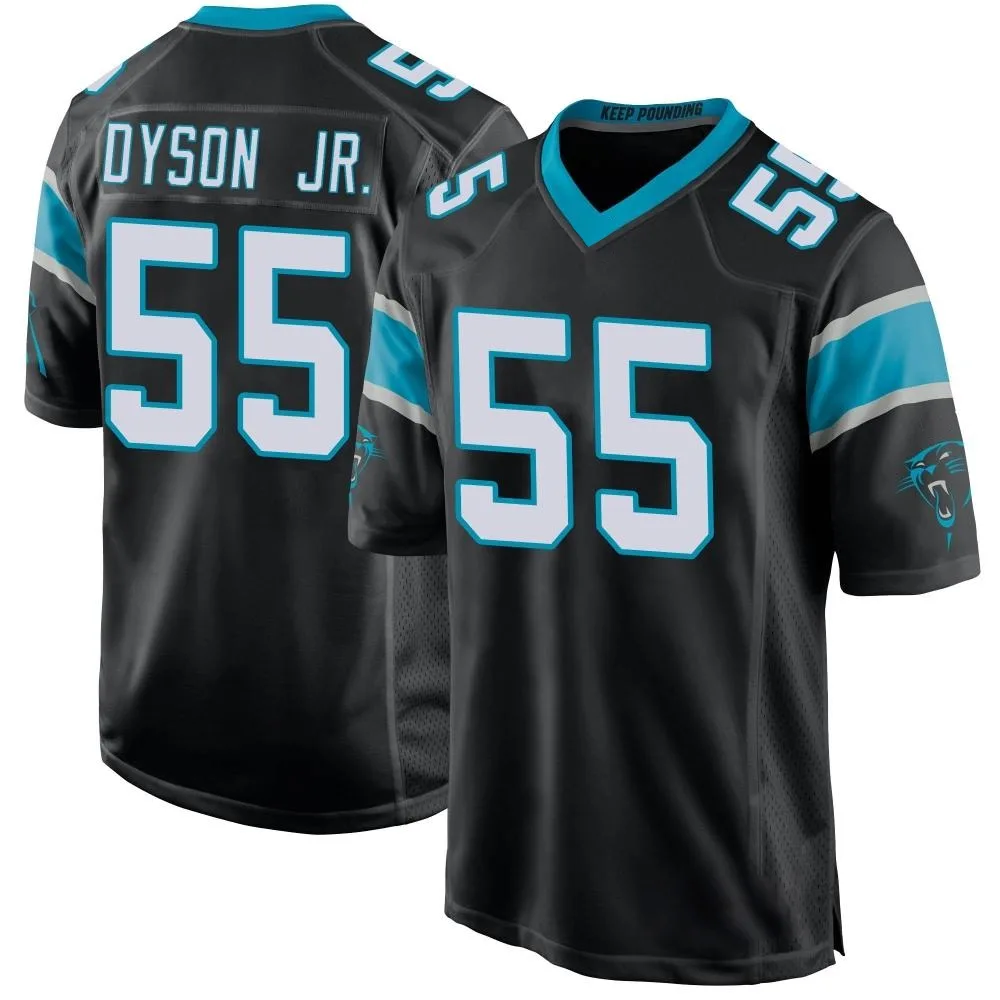 Youth Carolina Panthers Kenny Dyson Jr. Nike Team Color Game Black Jersey Youth Carolina Panthers Kenny Dyson Jr. Nike Team Color Game Black Jersey