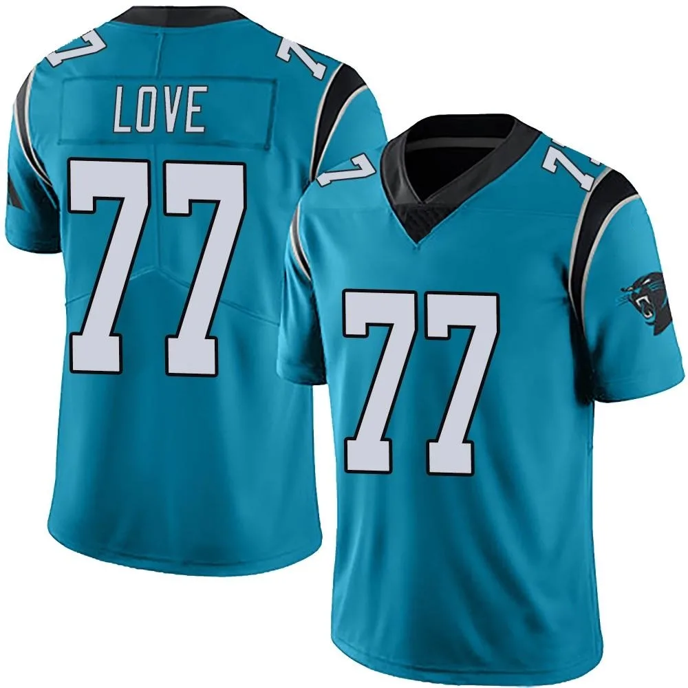 Men's Carolina Panthers Kyle Love Nike Alternate Vapor Untouchable Limited Blue Jersey Men's Carolina Panthers Kyle Love Nike Alternate Vapor Untouchable Limited Blue Jersey