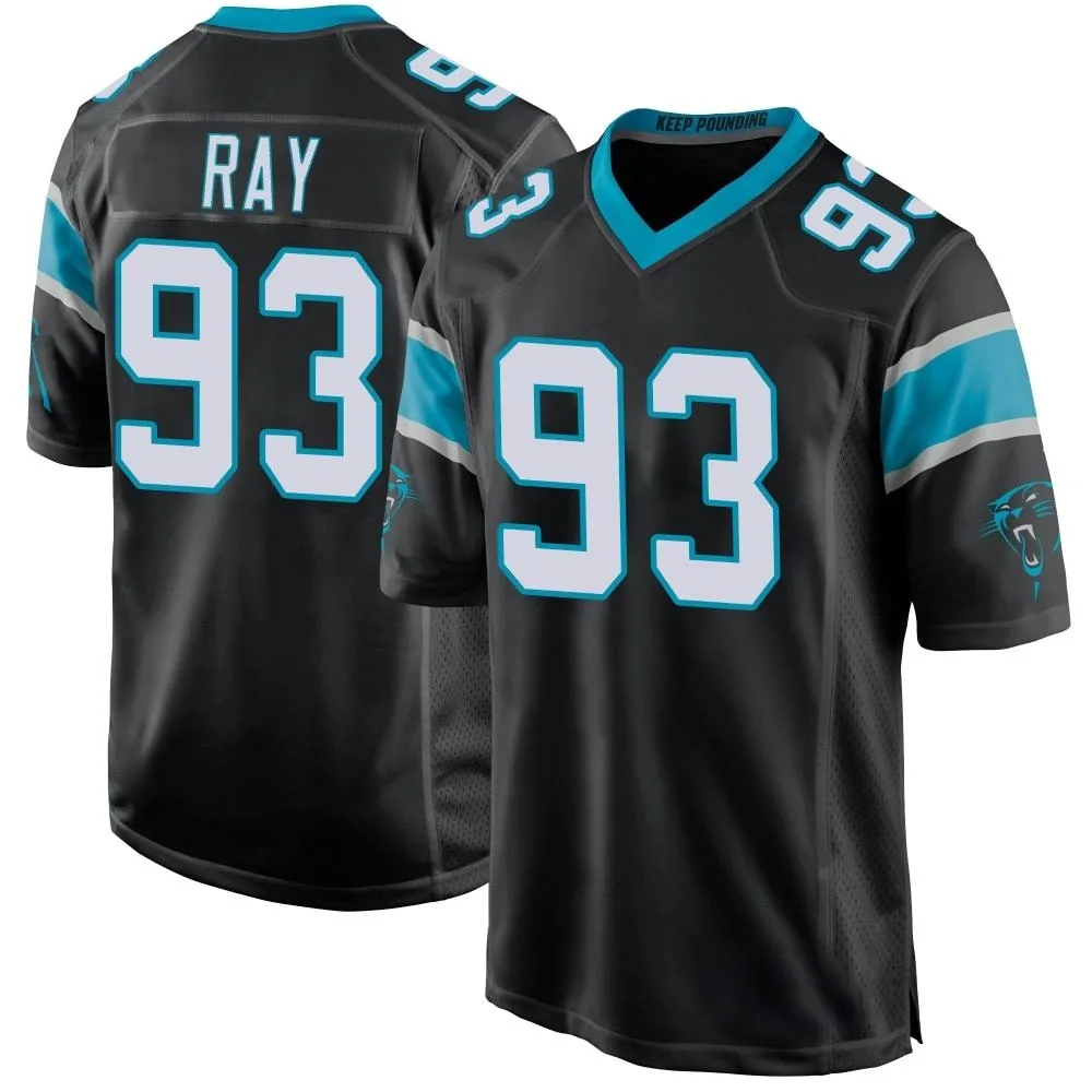 Men's Carolina Panthers Labryan Ray Nike Team Color Game Black Jersey Men's Carolina Panthers Labryan Ray Nike Team Color Game Black Jersey