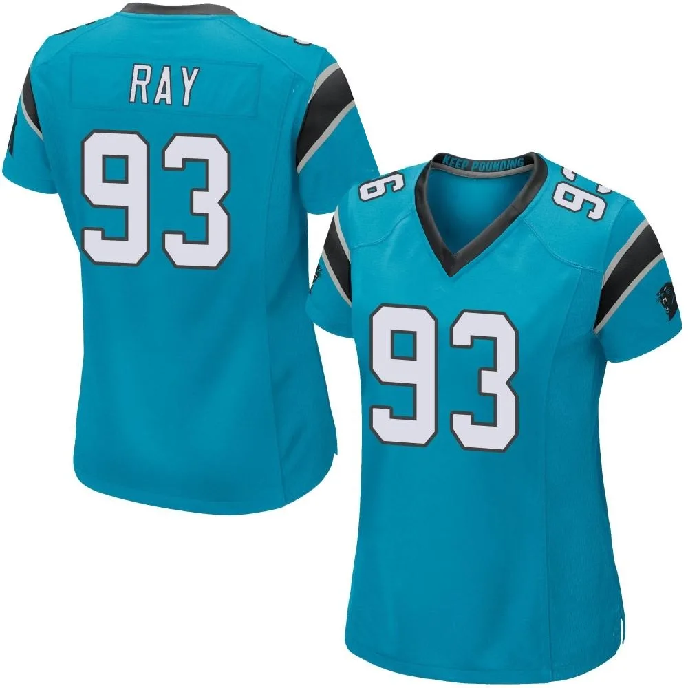 Women's Carolina Panthers Labryan Ray Nike Alternate Game Blue Jersey Women's Carolina Panthers Labryan Ray Nike Alternate Game Blue Jersey