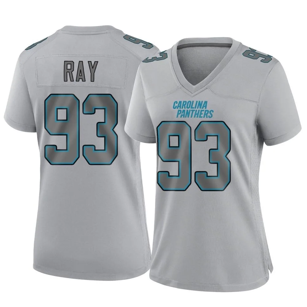 Women's Carolina Panthers Labryan Ray Nike Atmosphere Fashion Game Gray Jersey Women's Carolina Panthers Labryan Ray Nike Atmosphere Fashion Game Gray Jersey