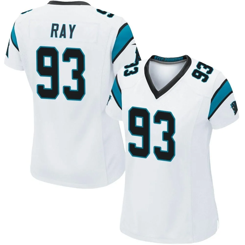 Women's Carolina Panthers Labryan Ray Nike Game White Jersey Women's Carolina Panthers Labryan Ray Nike Game White Jersey