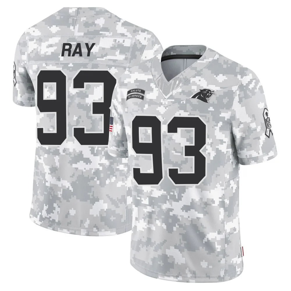 Youth Carolina Panthers Labryan Ray Nike 2024 Salute to Service Limited Arctic Camo Jersey Youth Carolina Panthers Labryan Ray Nike 2024 Salute to Service Limited Arctic Camo Jersey