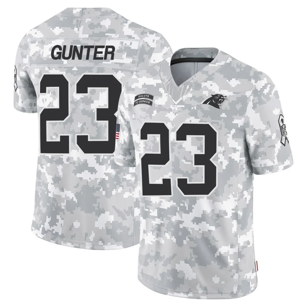 Men's Carolina Panthers Ladarius Gunter Nike 2024 Salute to Service Limited Arctic Camo Jersey Men's Carolina Panthers Ladarius Gunter Nike 2024 Salute to Service Limited Arctic Camo Jersey