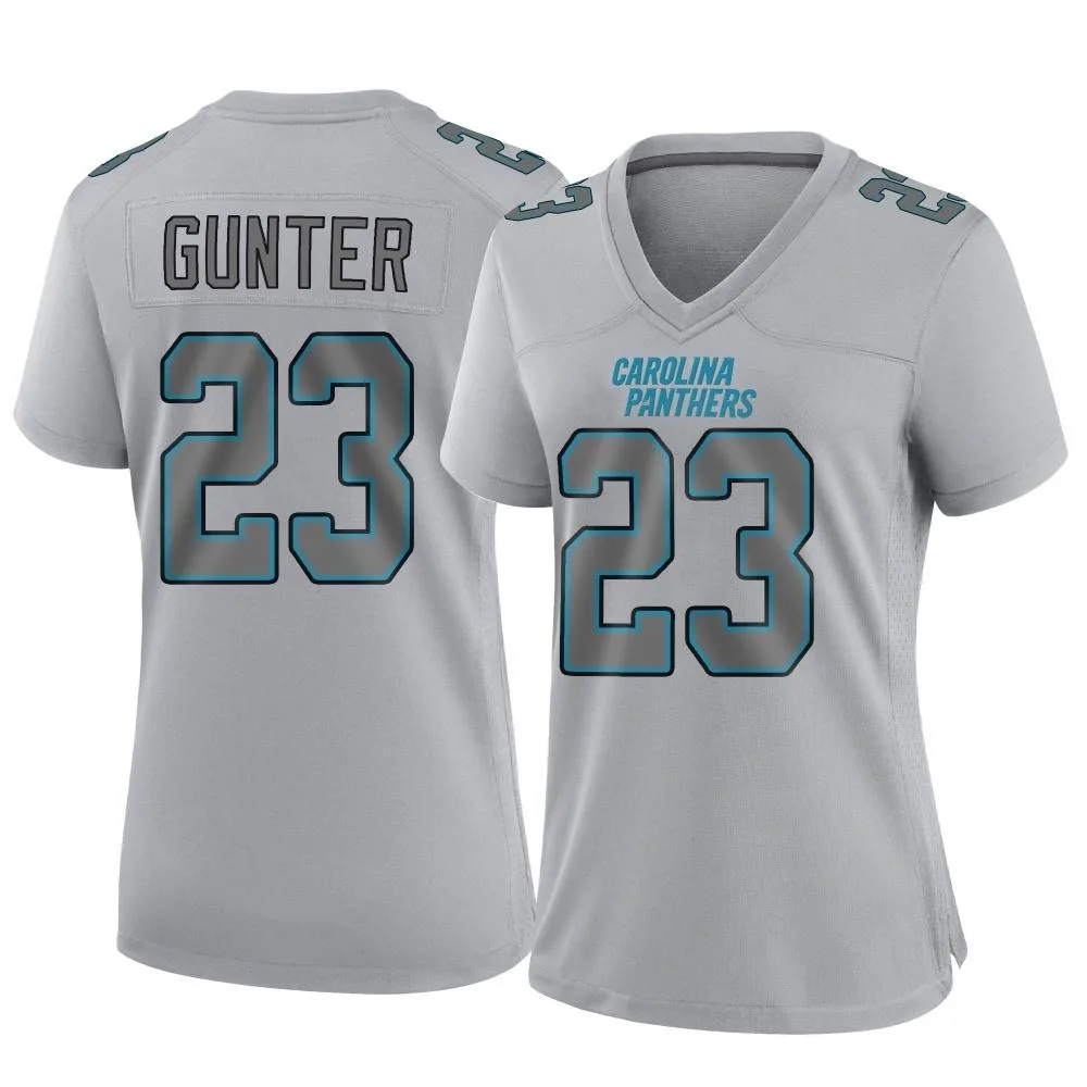 Women's Carolina Panthers Ladarius Gunter Nike Atmosphere Fashion Game Gray Jersey Women's Carolina Panthers Ladarius Gunter Nike Atmosphere Fashion Game Gray Jersey