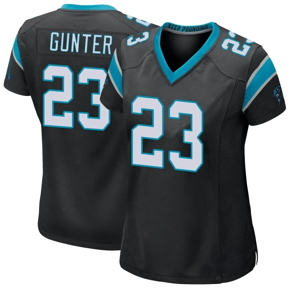 Women's Carolina Panthers Ladarius Gunter Nike Team Color Game Black Jersey Women's Carolina Panthers Ladarius Gunter Nike Team Color Game Black Jersey