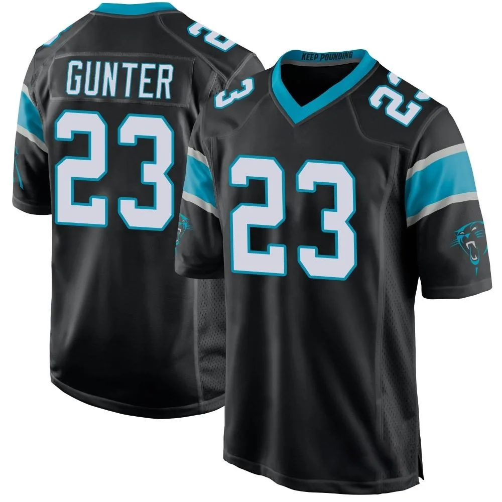Youth Carolina Panthers Ladarius Gunter Nike Team Color Game Black Jersey Youth Carolina Panthers Ladarius Gunter Nike Team Color Game Black Jersey