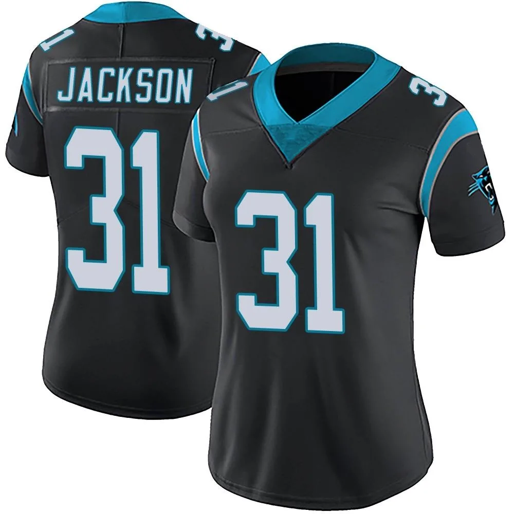 Women's Carolina Panthers Lamar Jackson Nike Team Color Vapor Untouchable Limited Black Jersey Women's Carolina Panthers Lamar Jackson Nike Team Color Vapor Untouchable Limited Black Jersey