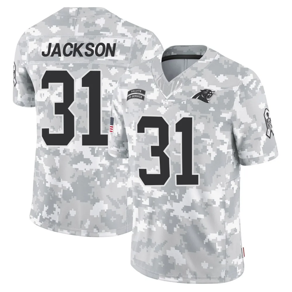 Youth Carolina Panthers Lamar Jackson Nike 2024 Salute to Service Limited Arctic Camo Jersey Youth Carolina Panthers Lamar Jackson Nike 2024 Salute to Service Limited Arctic Camo Jersey