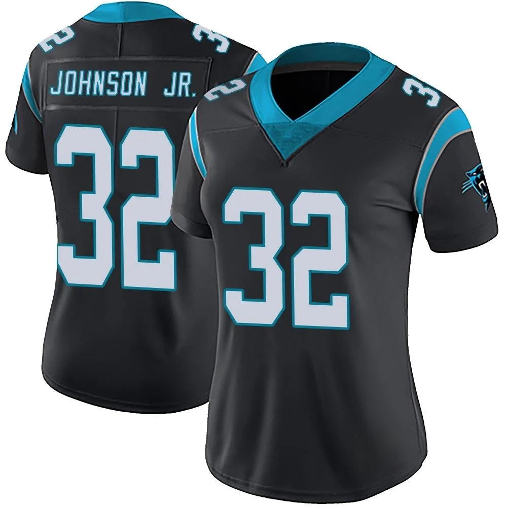 Women's Carolina Panthers Lonnie Johnson Jr. Nike Team Color Vapor Untouchable Limited Black Jersey Women's Carolina Panthers Lonnie Johnson Jr. Nike Team Color Vapor Untouchable Limited Black Jersey