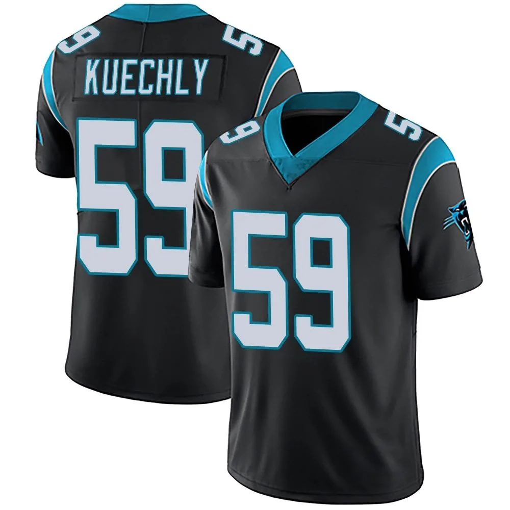 Men's Carolina Panthers Luke Kuechly Nike Team Color Vapor Untouchable Limited Black Jersey Men's Carolina Panthers Luke Kuechly Nike Team Color Vapor Untouchable Limited Black Jersey