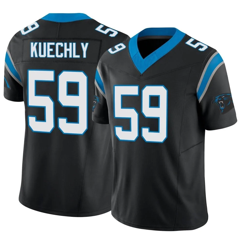 Men's Carolina Panthers Luke Kuechly Nike Vapor F.U.S.E. Limited Black Jersey Men's Carolina Panthers Luke Kuechly Nike Vapor F.U.S.E. Limited Black Jersey