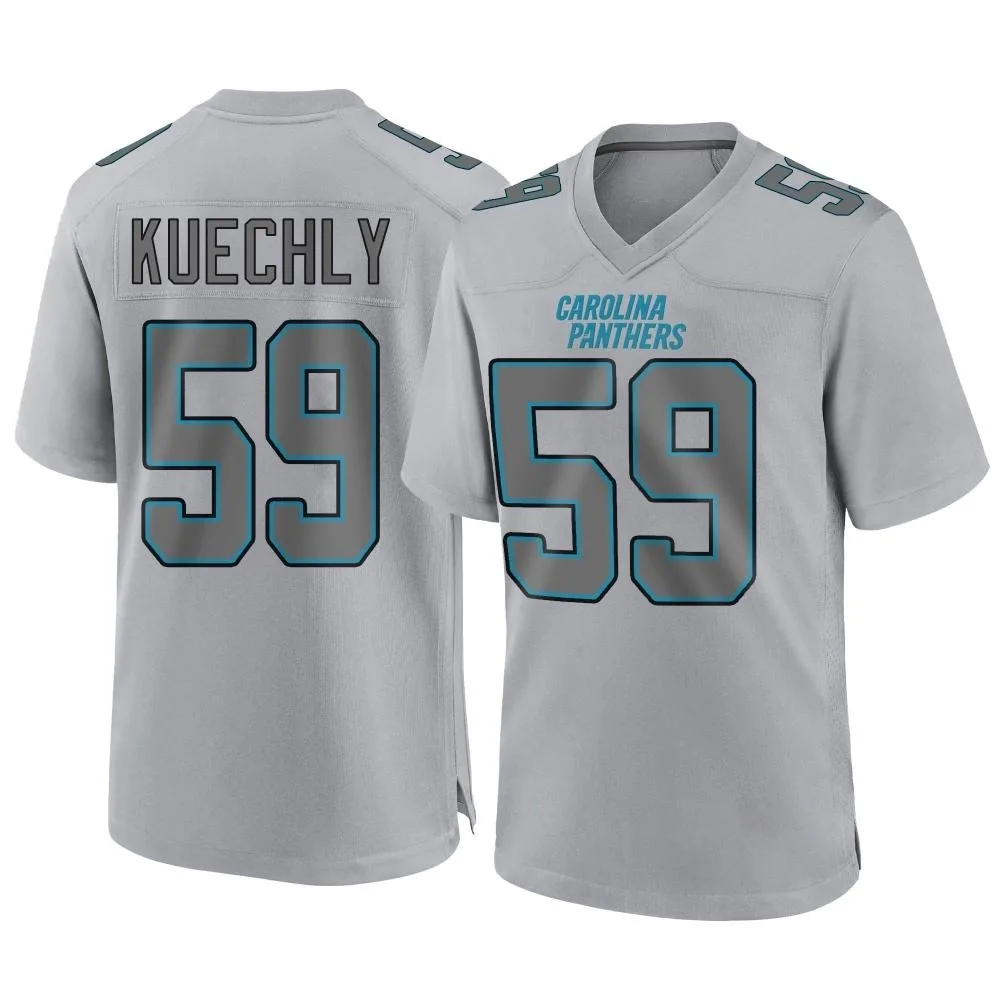 Youth Carolina Panthers Luke Kuechly Nike Atmosphere Fashion Game Gray Jersey Youth Carolina Panthers Luke Kuechly Nike Atmosphere Fashion Game Gray Jersey