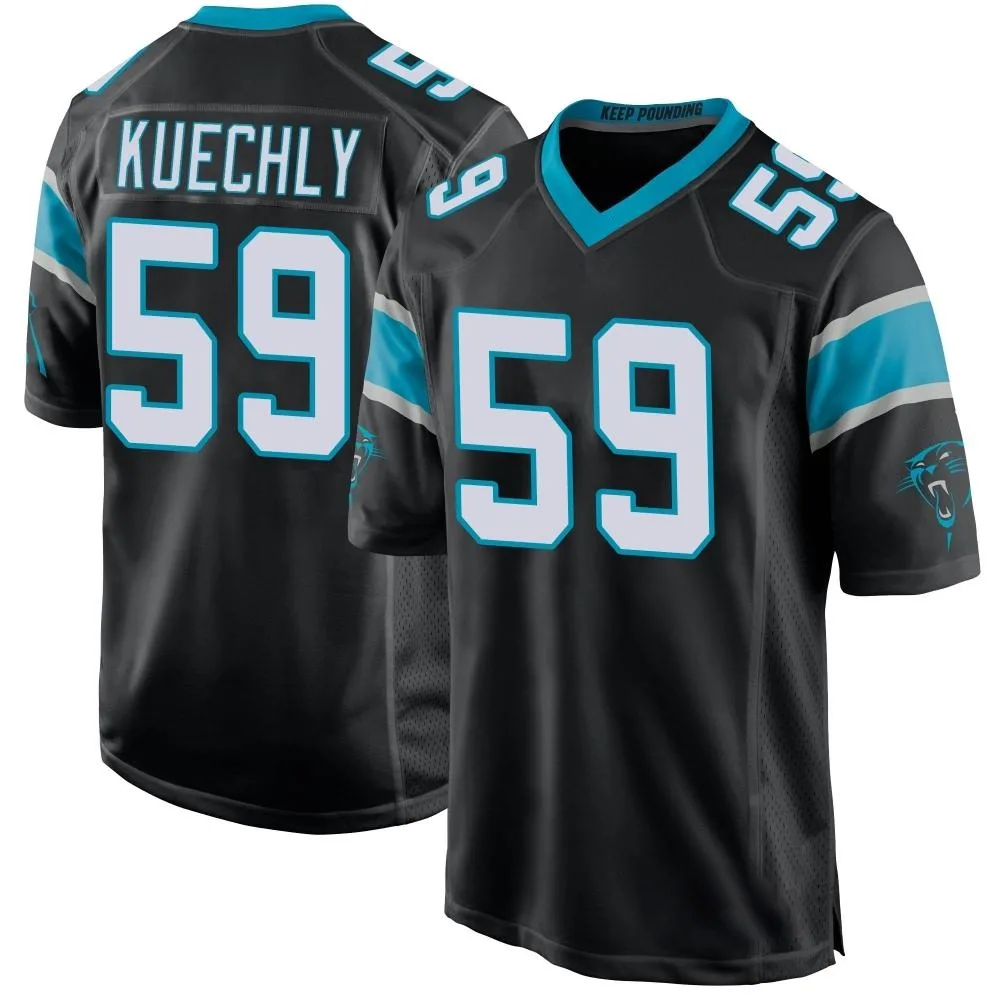 Youth Carolina Panthers Luke Kuechly Nike Team Color Game Black Jersey Youth Carolina Panthers Luke Kuechly Nike Team Color Game Black Jersey