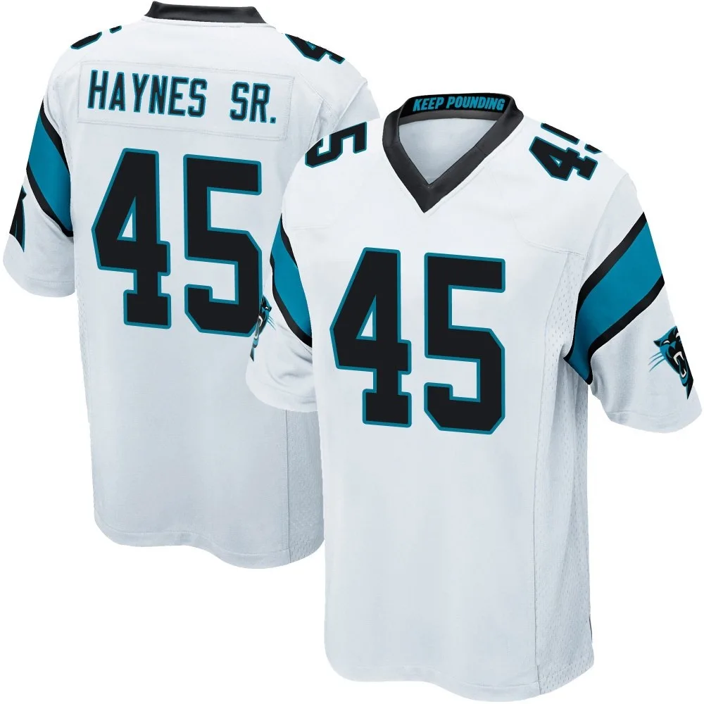 Youth Carolina Panthers Marquis Haynes Sr. Nike Game White Jersey Youth Carolina Panthers Marquis Haynes Sr. Nike Game White Jersey