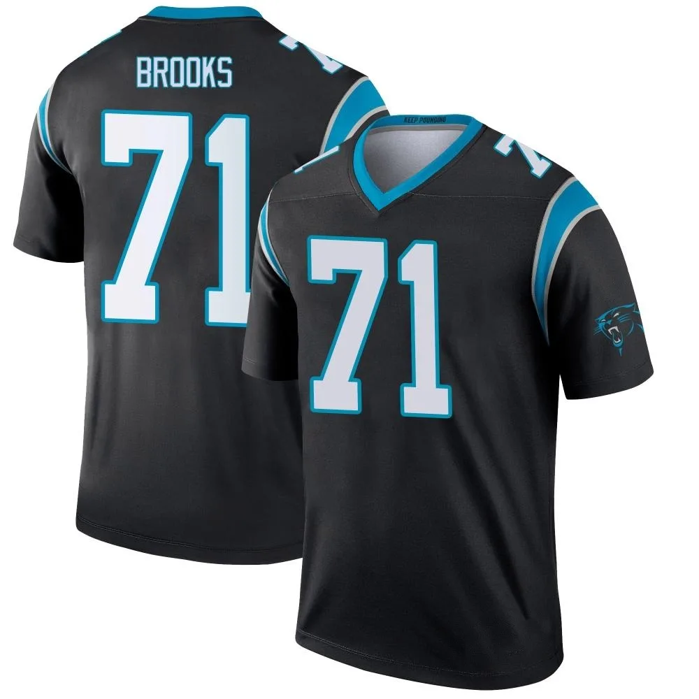 Men's Carolina Panthers Mason Brooks Nike Legend Black Jersey Men's Carolina Panthers Mason Brooks Nike Legend Black Jersey