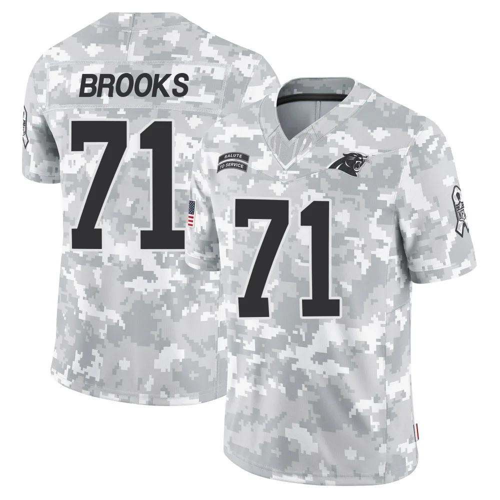 Youth Carolina Panthers Mason Brooks Nike 2024 Salute to Service Limited Arctic Camo Jersey Youth Carolina Panthers Mason Brooks Nike 2024 Salute to Service Limited Arctic Camo Jersey