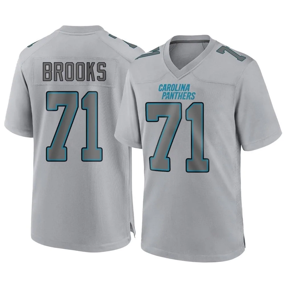 Youth Carolina Panthers Mason Brooks Nike Atmosphere Fashion Game Gray Jersey Youth Carolina Panthers Mason Brooks Nike Atmosphere Fashion Game Gray Jersey