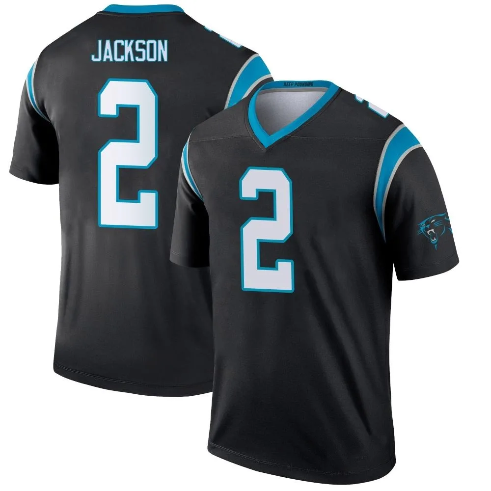 Men's Carolina Panthers Michael Jackson Nike Legend Black Jersey Men's Carolina Panthers Michael Jackson Nike Legend Black Jersey