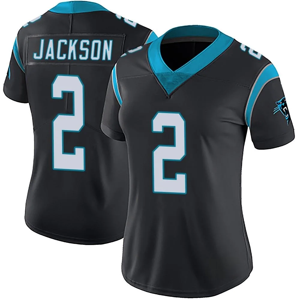 Women's Carolina Panthers Michael Jackson Nike Team Color Vapor Untouchable Limited Black Jersey Women's Carolina Panthers Michael Jackson Nike Team Color Vapor Untouchable Limited Black Jersey