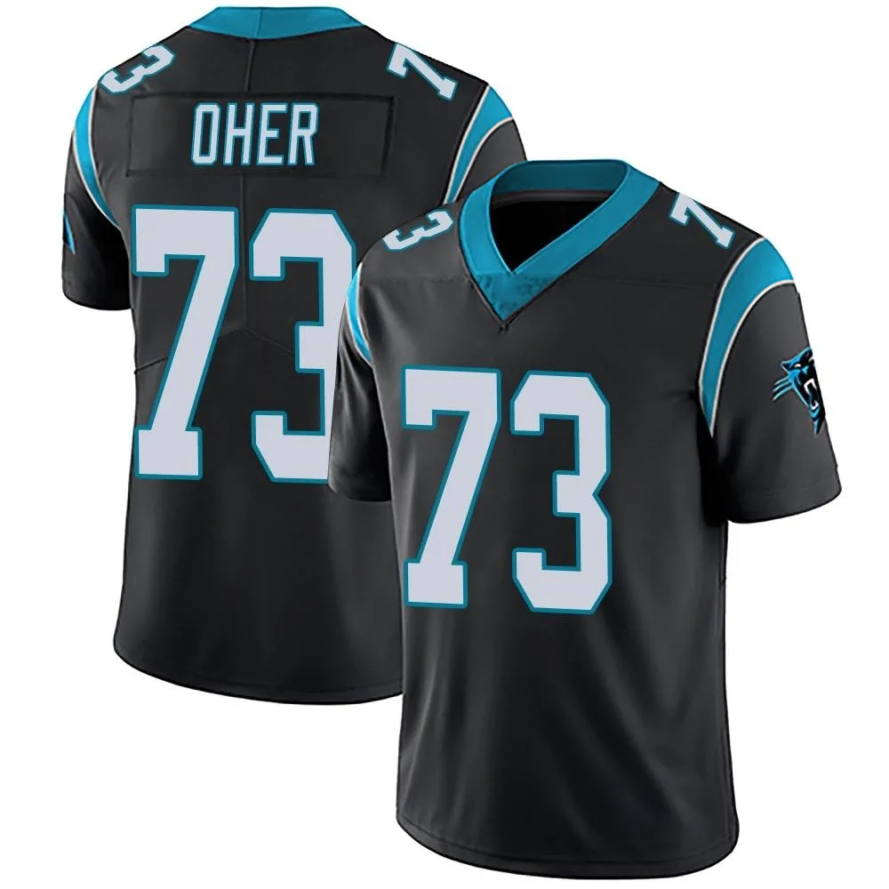 Men's Carolina Panthers Michael Oher Nike Team Color Vapor Untouchable Limited Black Jersey Men's Carolina Panthers Michael Oher Nike Team Color Vapor Untouchable Limited Black Jersey