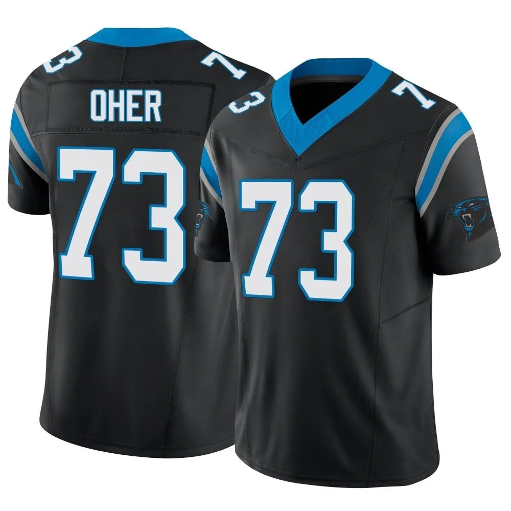 Youth Carolina Panthers Michael Oher Nike Vapor F.U.S.E. Limited Black Jersey Youth Carolina Panthers Michael Oher Nike Vapor F.U.S.E. Limited Black Jersey