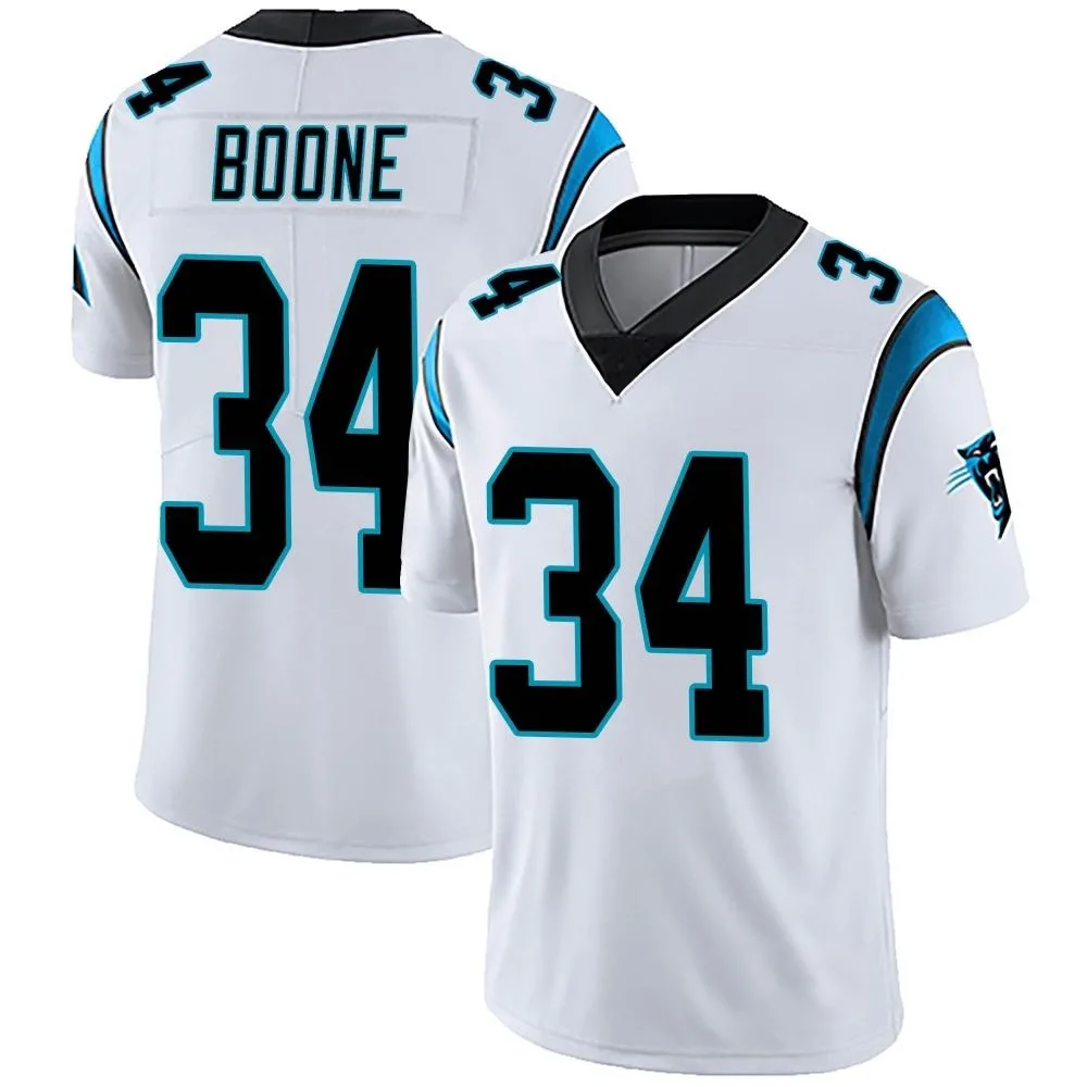 Men's Carolina Panthers Mike Boone Nike Vapor Untouchable Limited White Jersey Men's Carolina Panthers Mike Boone Nike Vapor Untouchable Limited White Jersey