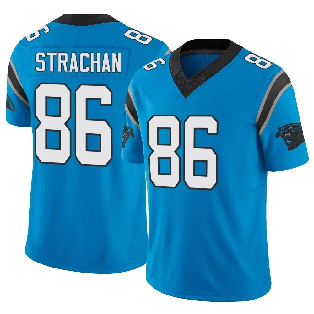 Youth Carolina Panthers Mike Strachan Nike Vapor F.U.S.E. Limited Blue Jersey Youth Carolina Panthers Mike Strachan Nike Vapor F.U.S.E. Limited Blue Jersey