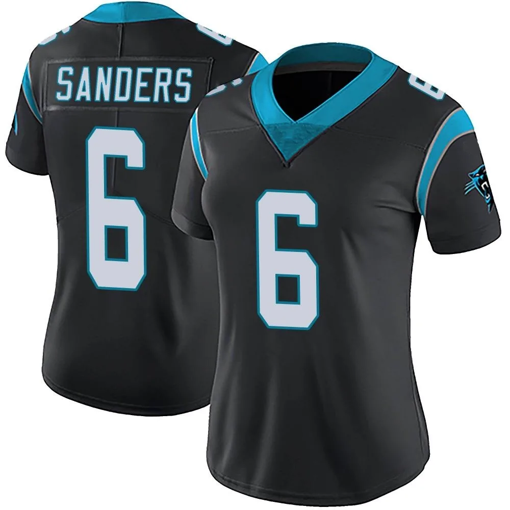 Women's Carolina Panthers Miles Sanders Nike Team Color Vapor Untouchable Limited Black Jersey Women's Carolina Panthers Miles Sanders Nike Team Color Vapor Untouchable Limited Black Jersey